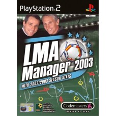 LMA Manager 2003 - Video Game For PlayStation 2