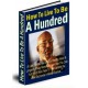 How to live to be a hundred PDF ebook