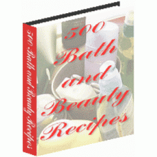 500 bath and beauty recipes PDF ebook