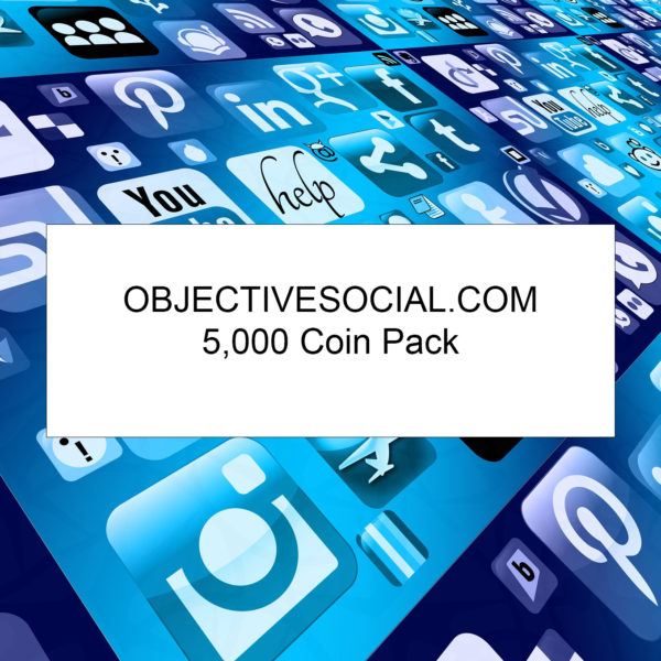ObjectiveSocial – Social Media Promo – 5,000 Coins