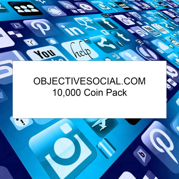 ObjectiveSocial Social Media Marketing 10,000 Coins