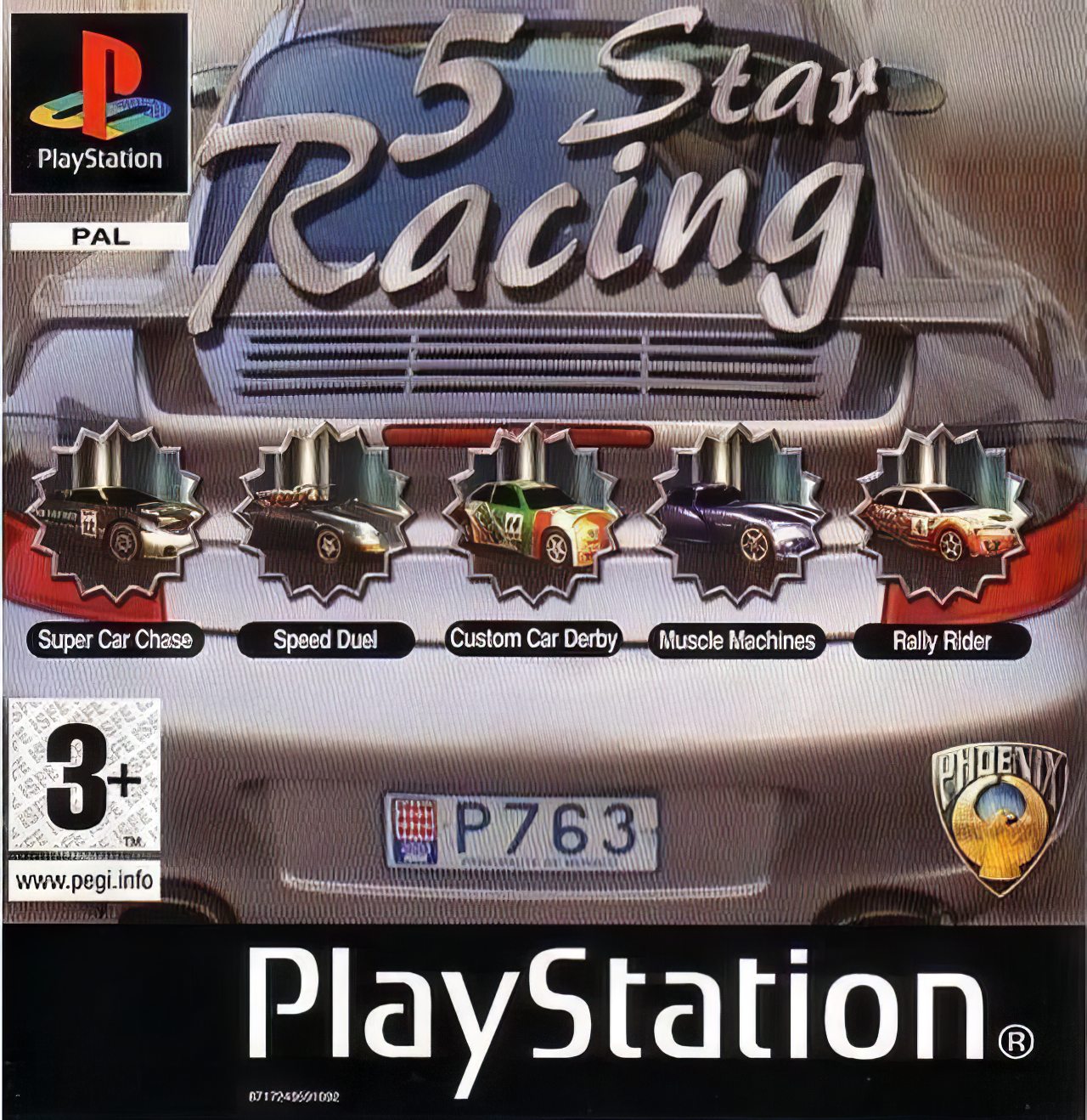 5 Star Racing for Playstation 1