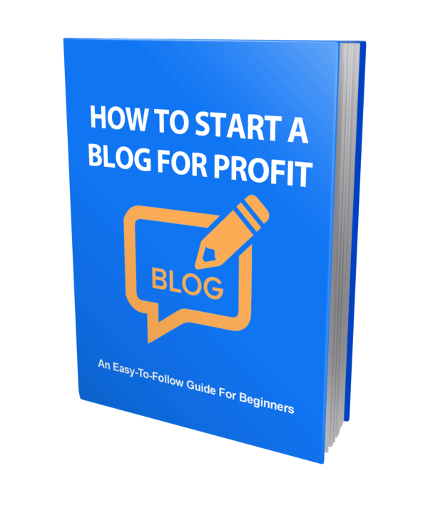 How To Start A Blog For Profit!